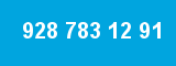 928 783 12 91 928 783 12 91